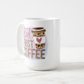 しかし最初のコーヒー コーヒーマグカップ (正面左)