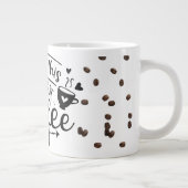 しかし最初のコーヒー ジャンボコーヒーマグカップ (右)