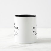 しかし最初のコーヒー マグカップ (中央)