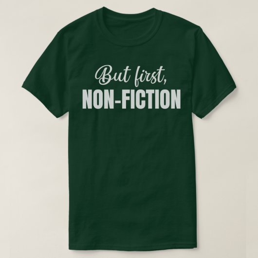 しかし最初のノンフィクション Tシャツ (デザイン正面)