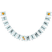 しかし最初のミモサスの束の旗 バンティングフラッグ (全)