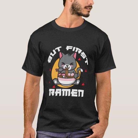 しかし最初のラーメン Tシャツ (正面)