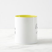 しかし最初のレモンの水 | lemon water mug マグカップ (中央)