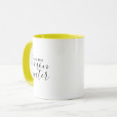 しかし最初のレモンの水 | lemon water mug マグカップ (正面左)