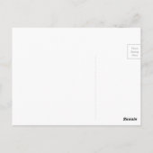 "しかし最初コーヒー"郵便はがき ポストカード (裏面)