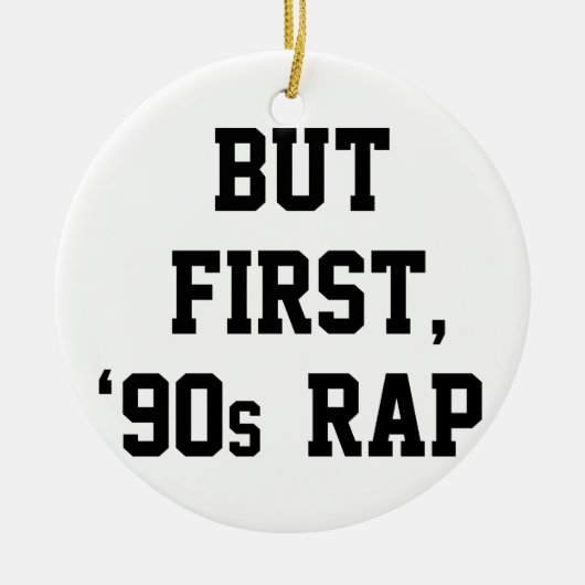 しかし最初叩く音 セラミックオーナメント (正面)