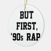 しかし最初叩く音 セラミックオーナメント (左)