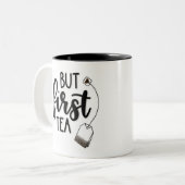 しかし最初茶マグ ツートーンマグカップ (正面左)