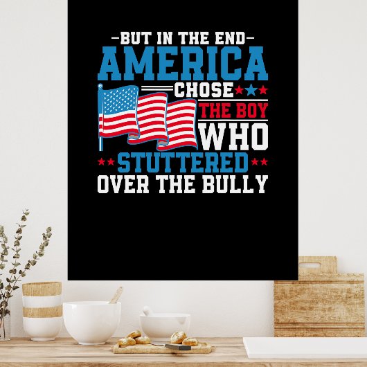 しかし最後のアメリカは少年を選んだ ポスター (キッチン)