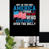 しかし最後のアメリカは少年を選んだ ポスター (ホームオフィス)