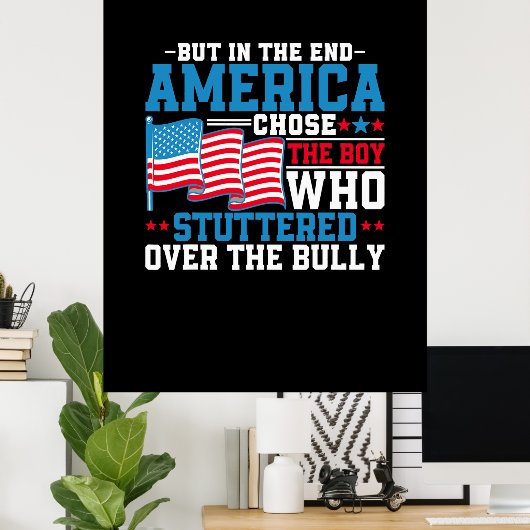 しかし最後のアメリカは少年を選んだ ポスター