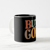 しかし神のクリスチャン感動的引用文 ツートーンマグカップ (正面左)