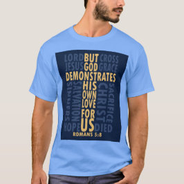 しかし神のローマ5:8 Tシャツ