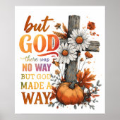 しかし神は道を開いた ポスター (正面)