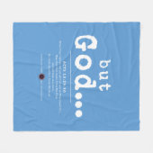 しかし神よ フリースブランケット (正面(横))