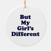 しかし私の女の子違うは セラミックオーナメント (裏面)