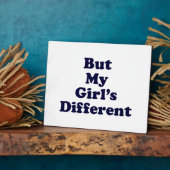 しかし私の女の子違うは フォトプラーク (側面)