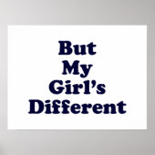 しかし私の女の子違うは ポスター (正面)