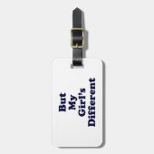 しかし私の女の子違うは ラゲッジタグ (正面縦)