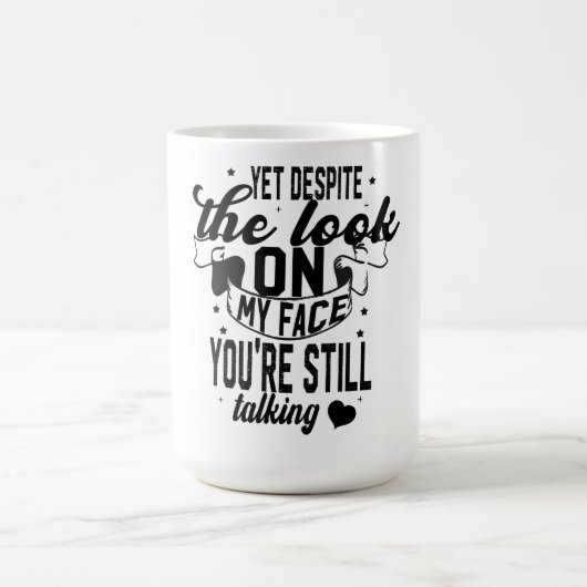 しかし私の顔を見てもあなたはタルキ モーフィングマグカップ (中央)