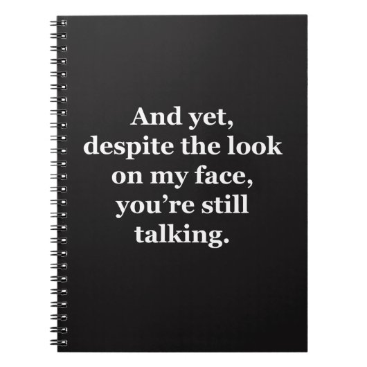 しかし私の顔を見ても ノートブック (正面)