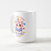 しかし私は残っ間抜けている コーヒーマグカップ (正面左)