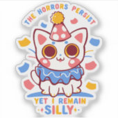 しかし私は残っ間抜けている シール (正面)