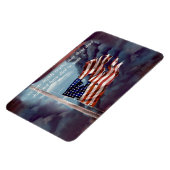 しかし落ちた、煙忘れのフラグ柔軟 マグネット (左側)