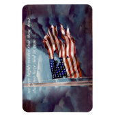 しかし落ちた、煙忘れのフラグ柔軟 マグネット (縦)