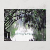 しかし裁き走を水として、そして正しいものとして下すべきです。 ポストカード (正面)