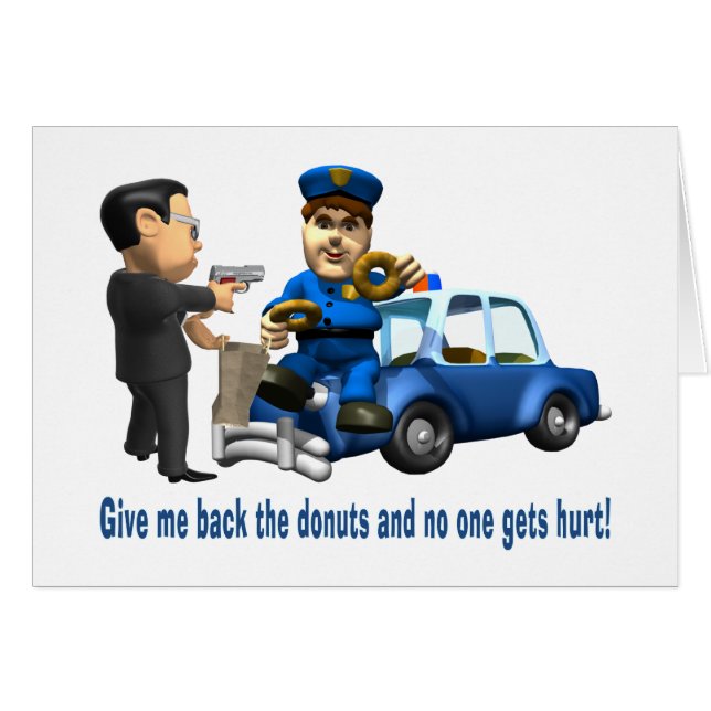 しかし警察官愛ドーナツ (正面横)