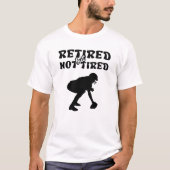 しかし退職した、疲れた引退のサッカースポーツではない Tシャツ (正面)