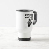 しかし退職した、疲れていない引退バスケのスポーツ トラベルマグ (正面右)
