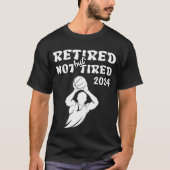 しかし退職した、疲れていない引退バスケのスポーツ Tシャツ (正面)