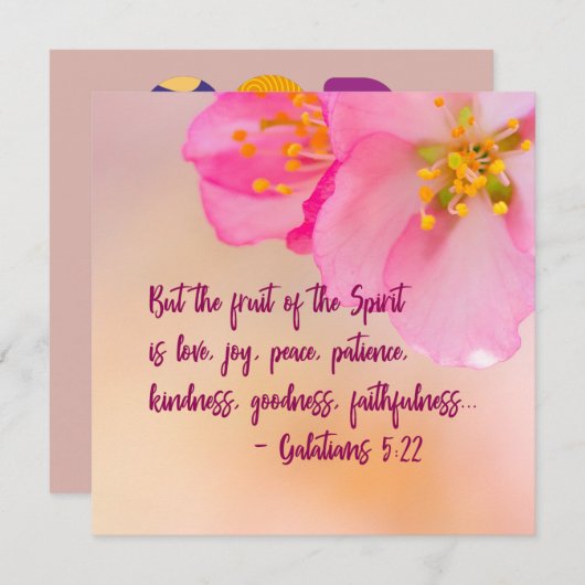 しかし霊的なキリスト教のフローラの成果は (正面/裏面)