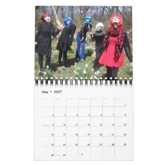 しかし静か、致命的な2021年のカレンダー カレンダー (5月 2027)