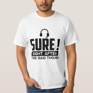 しかし、このRAIDの直後に、ゲームをおもしろい楽しむ Tシャツ