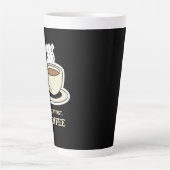 しかし、まず、コーヒーコおもしろいーヒー愛好家 カフェラテマグ (正面)