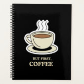 しかし、まず、コーヒーコおもしろいーヒー愛好家 プランナー手帳 (正面)