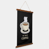 しかし、まず、コーヒーコおもしろいーヒー愛好家 吊り下げ型タペストリー (傾斜あり)
