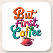 しかし、まず、コーヒー コースター (正面)