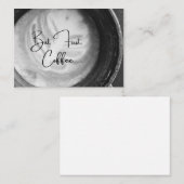 しかし、まず、コーヒー・ノーテカード ノートカード (正面/裏面)