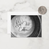 しかし、まず、コーヒー・ノーテカード ノートカード (正面/裏面インサイチュ)