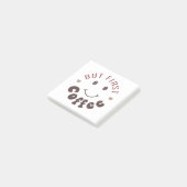 しかし、まず、コーヒー ポストイット (アングル)