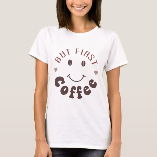 しかし、まず、コーヒー Tシャツ (正面)