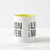 しかし、まず、レモンの水マグカップ マグカップ (中央)