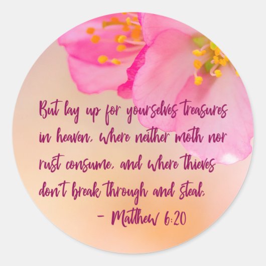 しかし、キリスト教のフローラを身に着ける ラウンドシール (正面)