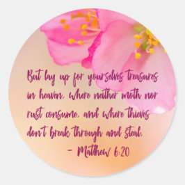 しかし、キリスト教のフローラを身に着ける ラウンドシール