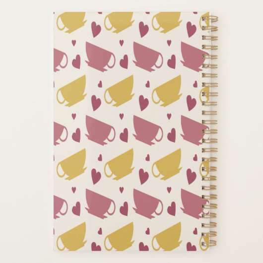 しかし、コーヒーの年1回のカレンダーと プランナー手帳 (裏面)