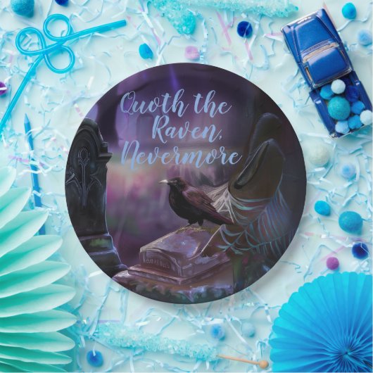 しかし、レイヴン墓地の不気味なハロウィーン ペーパープレート (パーティー)